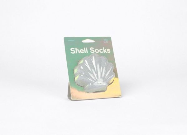 Chaussettes coquillage argent – Image 3
