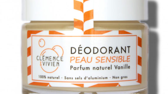 Déodorant naturel Peau sensible "Vanille"