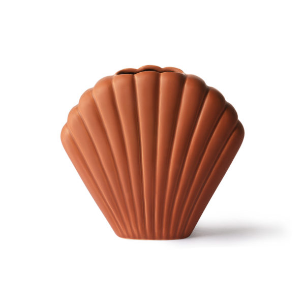 Vase coquille en céramique