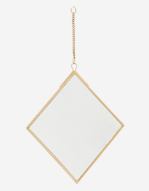 Miroir suspendu or