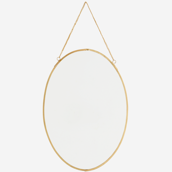 Miroir suspendu ovale