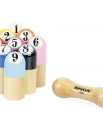 Jurassik' jeu de 9 quilles