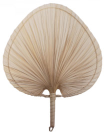 Deco Eventail Feuille Palmier Pm 30 H42cm