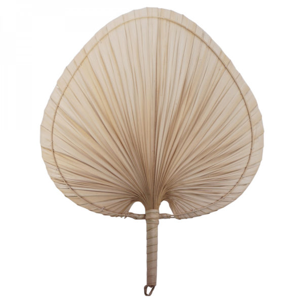 Deco Eventail Feuille Palmier Pm 30 H42cm