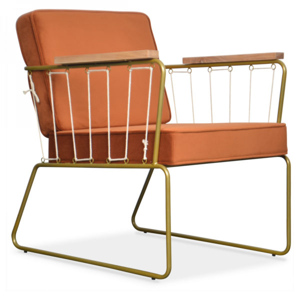 Fauteuil Cabanette Ambre L62 P72 H79cm