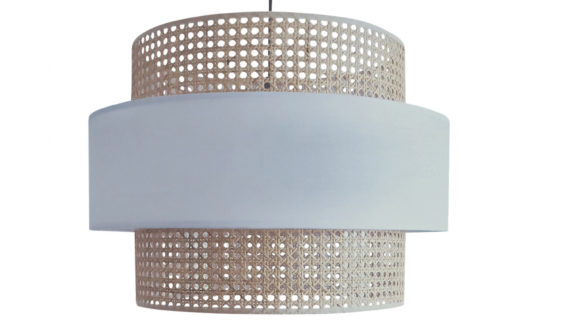 Abat-jour pour suspension Solaire blanc