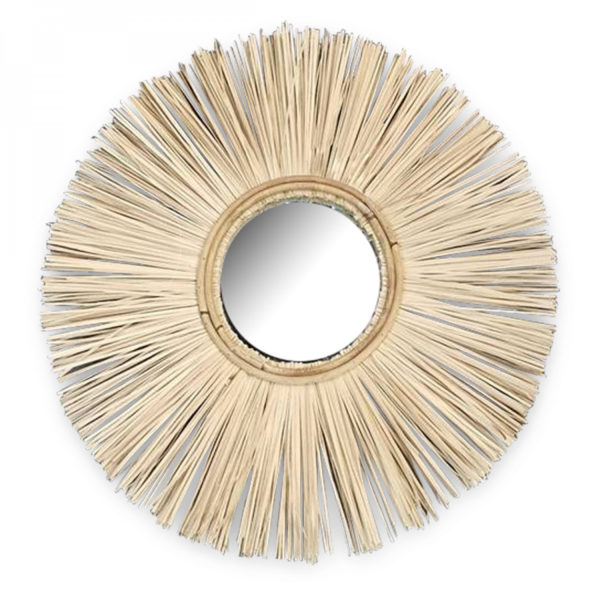 Miroir Naturel Elias D45cm