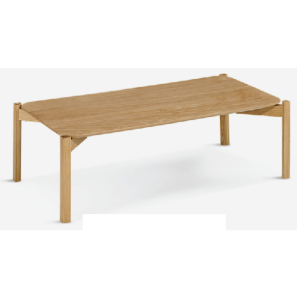 Table Basse Effet Chêne rectangulaire