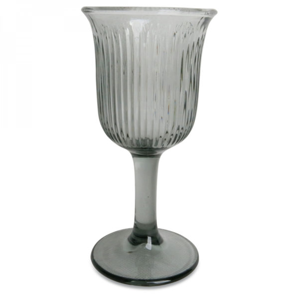 Verre à pied Jules Gris D8 H16,5cm