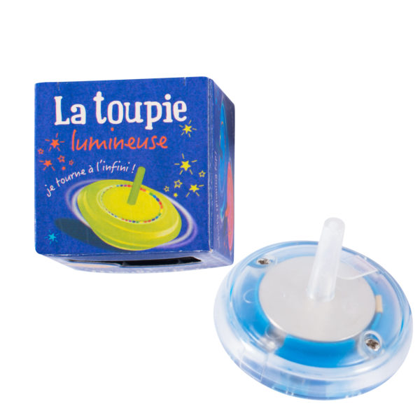 Toupie lumineuse Les petites merveilles - bleu
