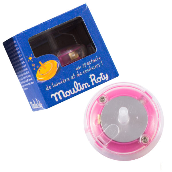 Toupie lumineuse Les petites merveilles - rose
