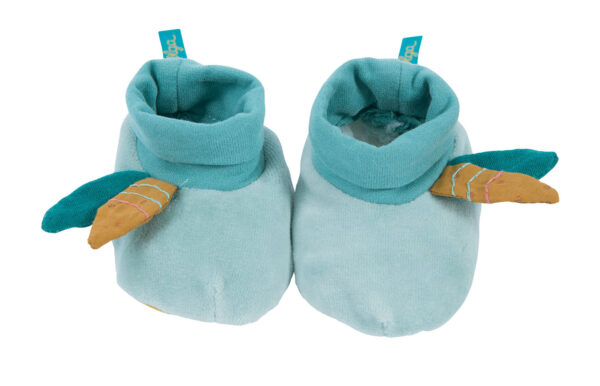 Chaussons bleus Le Voyage d'Olga