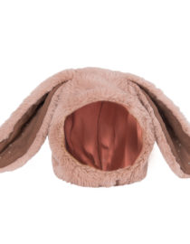 Bonnet lapin rose Rendez-vous chemin du loup 6-12 mois