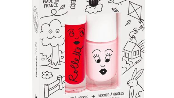 Coffret rollette Cerise et vernis a l'eau Bella