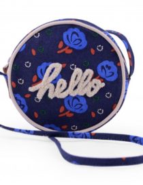 Mini sac bandoulière rond Hello Simone