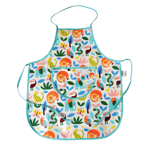 Tablier cuisine enfant Animaux sauvages