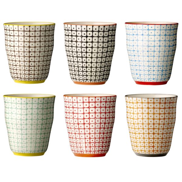 Tasse Carla, multicolore, grès