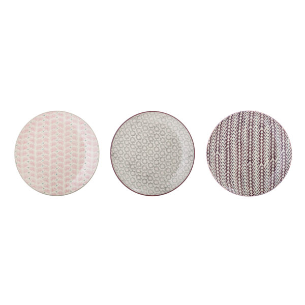 Assiette Maya, multicolore, grès