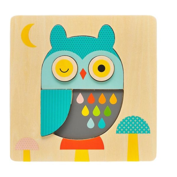 Puzzle en bois Chunky Little Owl