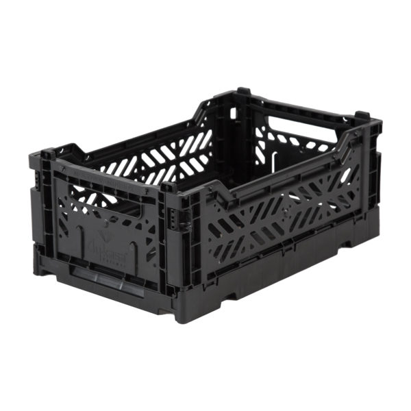 Caisse pliante Noir - Petite