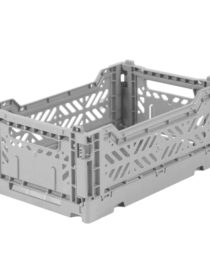 Caisse pliante Gris - Petite