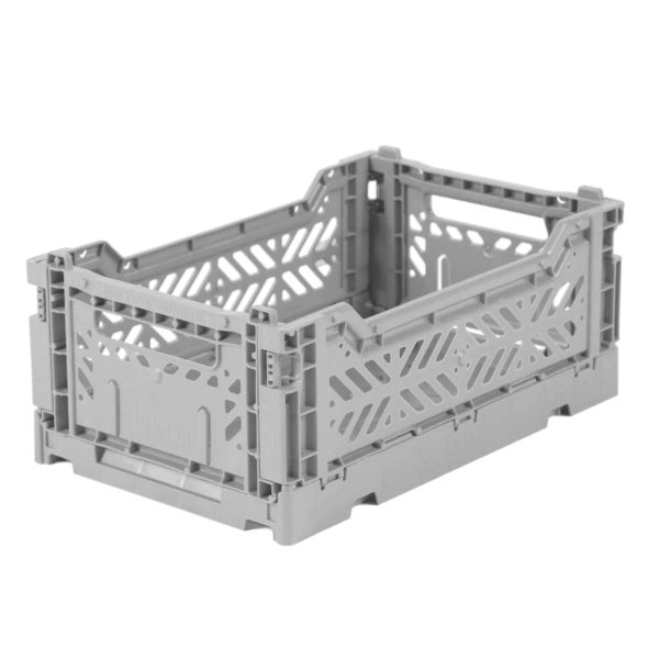 Caisse pliante Gris - Petite