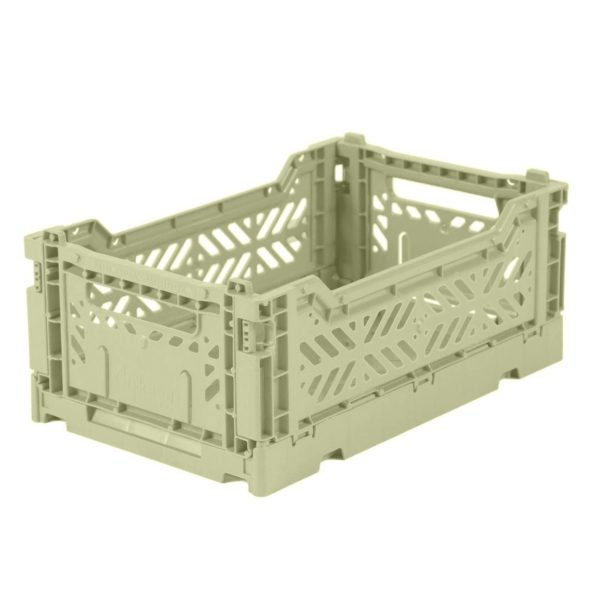 Caisse pliante Crème au citron vert - Petite