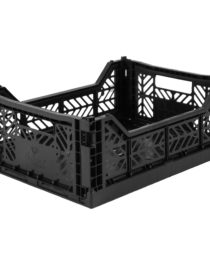 Caisse pliante Noir - Moyenne