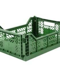 Caisse pliante Vert foncé - Moyenne