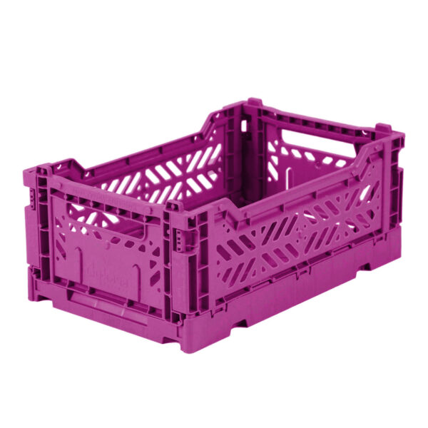 Caisse pliante Violet - Petite