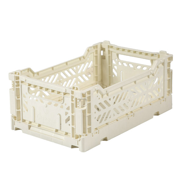 Caisse pliante Crème - Petite