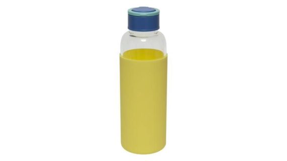 Bouteille en verre écologique - Jaune
