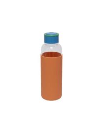 Bouteille en verre écologique - Orange