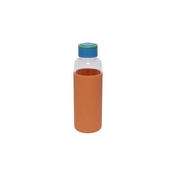 Bouteille en verre écologique - Orange