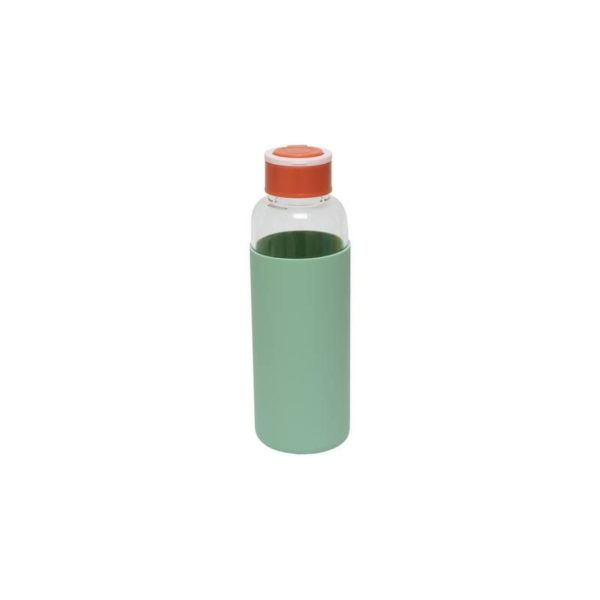 Bouteille en verre écologique - Menthe