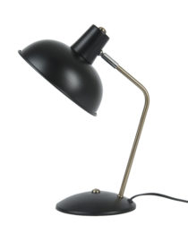 Lampe à poser Hood métal noir mat