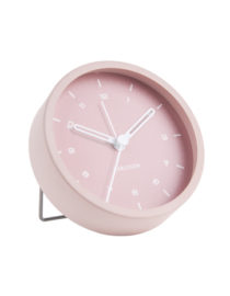 Réveil Tinge métal rose