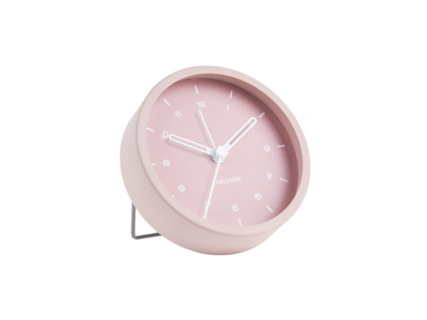 Réveil Tinge métal rose