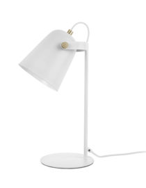 Lampe à poser Steady métal blanc mat
