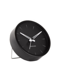 Réveil Lure small métal noir