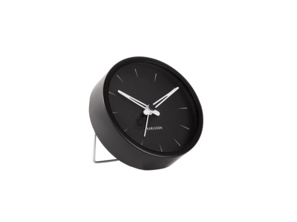 Réveil Lure small métal noir