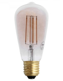 Ampoule LED Vintage (D.6,4xH.14,3cm) filament LED 4W (E27)