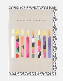 Carte double - Joyeux anniversaire