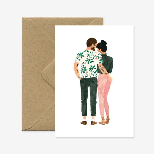 Carte double Loving Hipsters