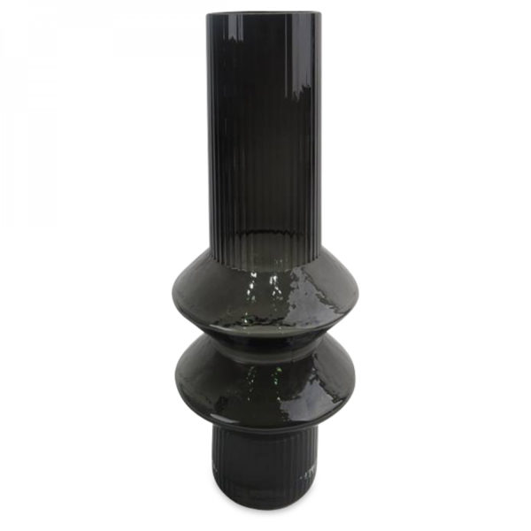 Vase Zag Noir