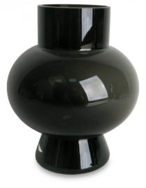 Petit vase Boule noir