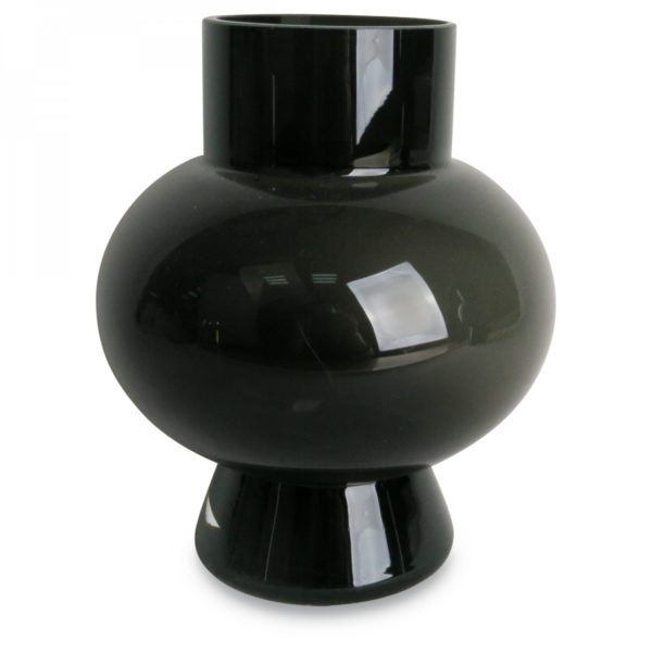 Petit vase Boule noir