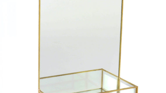 Miroir Intemporel à poser Doré