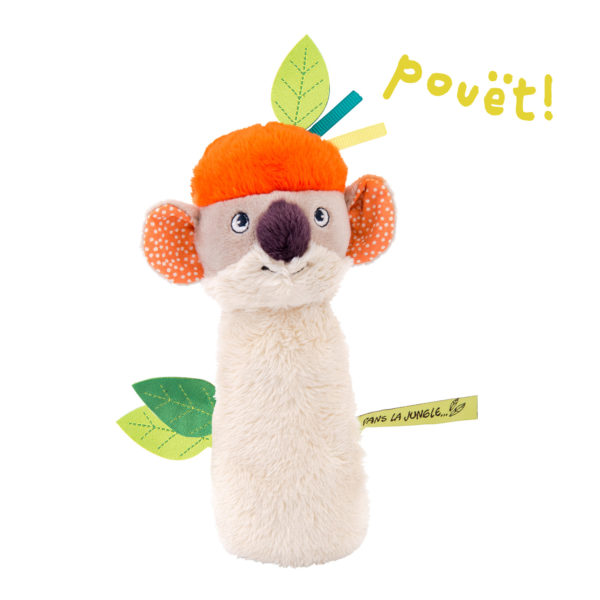 Hochet pouët Koala Dans la jungle
