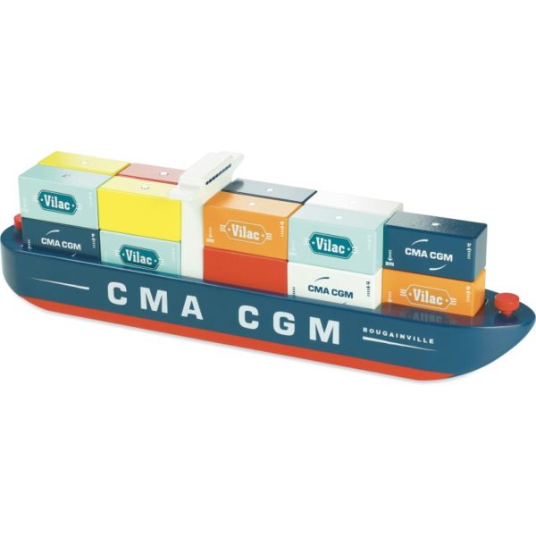 Bateau porte container